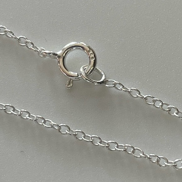 Sterling Silver Round Medallion Emerald Necklace - Picture 4 of 8